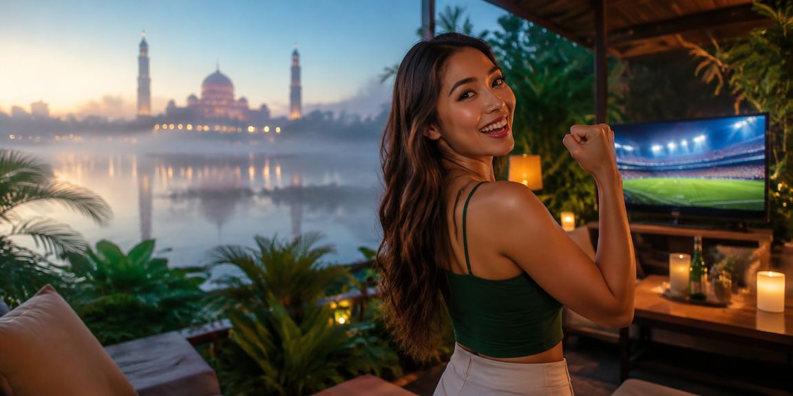 Antaramuka bonus deposit Putrajaya dengan reka bentuk gaya Melayu yang moden dan bersih